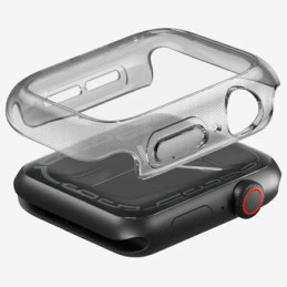 UNIQ Garde dėklas, skirtas „Apple Watch 46 mm“ – rūkytas