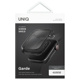 UNIQ Garde dėklas, skirtas „Apple Watch 46 mm“ – rūkytas
