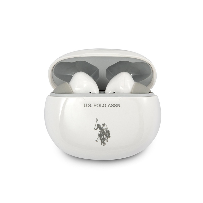 „US Polo USTWS1WH TWS Bluetooth“ ausinės – baltos