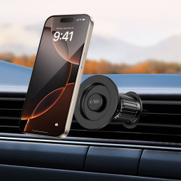 „Tech-Protect N58“ magnetinis „MagSafe“ laikiklis automobilio oro išleidimo angai – juodas