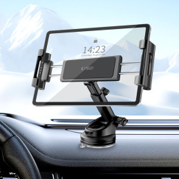„Tech-Protect V4“ automobilio planšetinio kompiuterio laikiklis, skirtas montuoti prie kabinos – juodas
