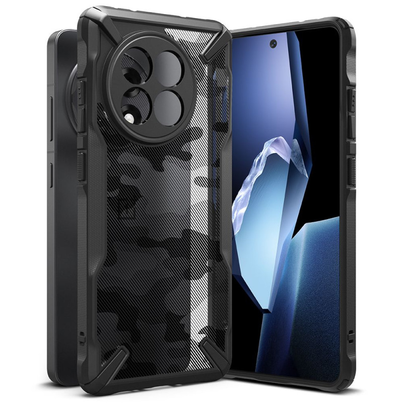 „Ringke Fusion X“ dėklas, skirtas „OnePlus 13R“ – juodas-kamufliažinis