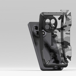 „Ringke Fusion X“ dėklas, skirtas „OnePlus 13R“ – juodas-kamufliažinis