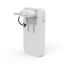 „Hama GaN 65W“ sulankstomas įkroviklis, 2x USB-C, 1x USB-A - baltas