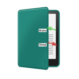 „Tech-Protect SmartCase“ dėklas, skirtas „Amazon Kindle Paperwhite 6“ / „Colorsotf“ / „Signature Edition“ – žalias