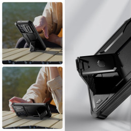 „Tech-Protect Kevlar Cam+“ dėklas, skirtas „Samsung Galaxy A16 4G / 5G“ – juodas