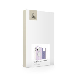 „Tech-Protect“ silikoninis „Pure Magsafe“ dėklas „iPhone 15 Pro“ – violetinis