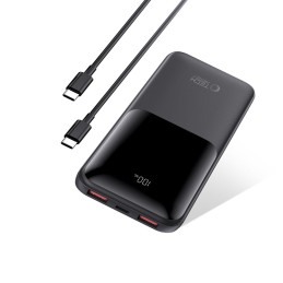 Išorinė baterija „Tech-Protect PB01“ 10000mAh 22,5W - juoda
