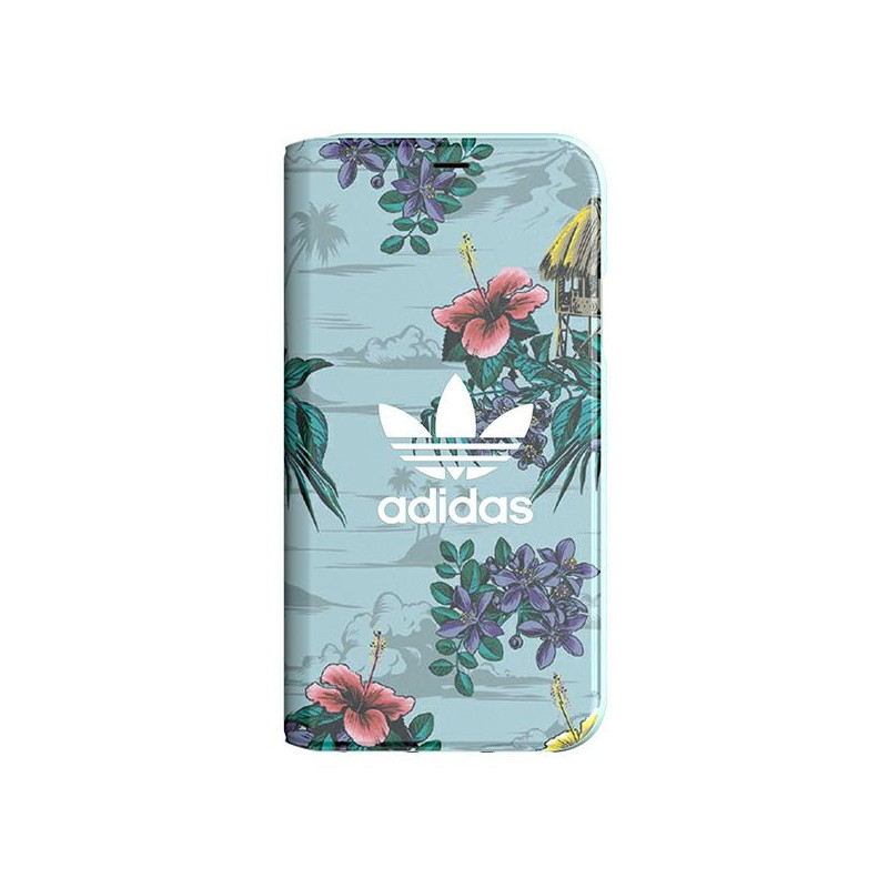 „Adidas“ knygelės formos dėklas, skirtas „iPhone X“ / „XS“ – pilkas