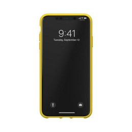 „Adidas Molded Case“ drobinis dėklas, skirtas „iPhone Xs Max“ – geltonas