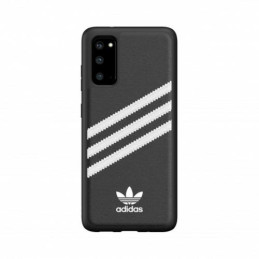 „Adidas OR“ liejamas PU dėklas, skirtas „Samsung Galaxy S20“ – juodas ir baltas