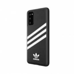 „Adidas OR“ liejamas PU dėklas, skirtas „Samsung Galaxy S20“ – juodas ir baltas