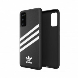 „Adidas OR“ liejamas PU dėklas, skirtas „Samsung Galaxy S20“ – juodas ir baltas
