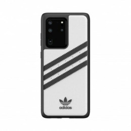 „Adidas OR Moulded PU“ dėklas, skirtas „Samsung Galaxy S20 Ultra“ – baltas ir juodas