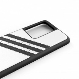 „Adidas OR Moulded PU“ dėklas, skirtas „Samsung Galaxy S20 Ultra“ – baltas ir juodas