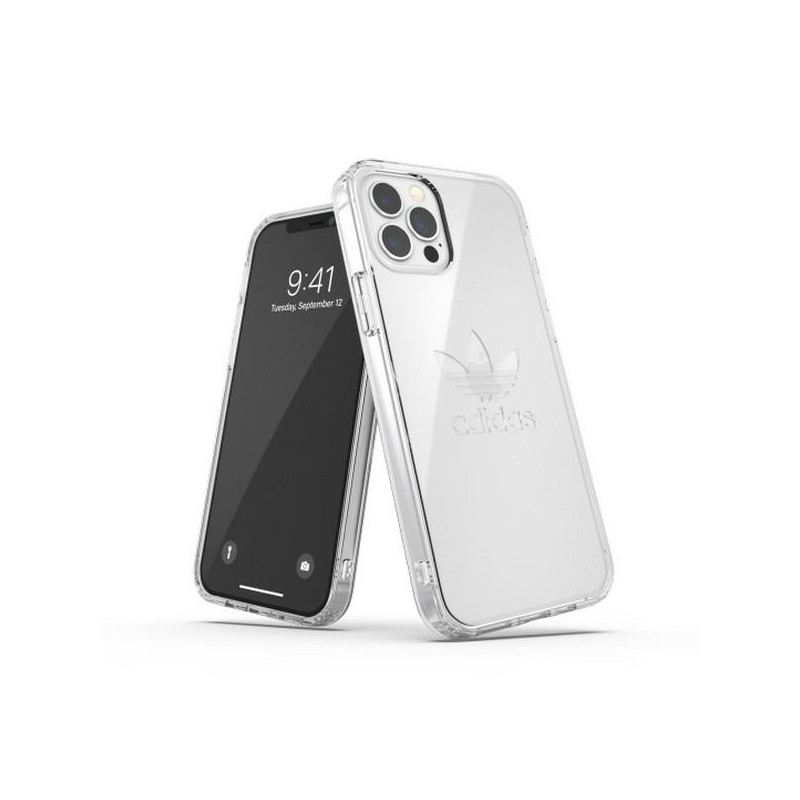 „Adidas OR“ apsauginis skaidrus dėklas, skirtas „iPhone 12 / 12 Pro“ – permatomas