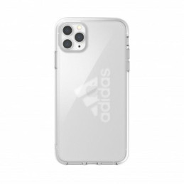 „Adidas SP“ apsauginis skaidrus iPhone 11 Pro Max dėklas – permatomas