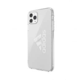 „Adidas SP“ apsauginis skaidrus iPhone 11 Pro Max dėklas – permatomas