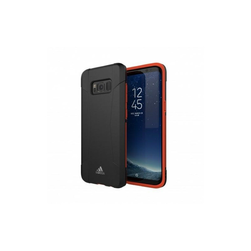 „Adidas SP Solo“ dėklas, skirtas „Samsung Galaxy S8“ – juodas ir raudonas