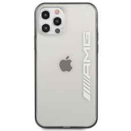 AMG metalizuoto metalo dažyto iPhone 12 Pro Max dėklas – skaidrus