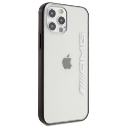AMG metalizuoto metalo dažyto iPhone 12 Pro Max dėklas – skaidrus