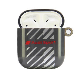 „Audi IML Sport“ dėklas, skirtas „AirPods 1 / 2“ – juodas