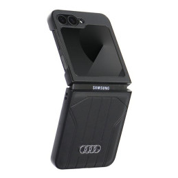 „Audi“ sintetinės odos „MagSafe“ dėklas, skirtas „Samsung Galaxy Z Flip 6“ – juodas