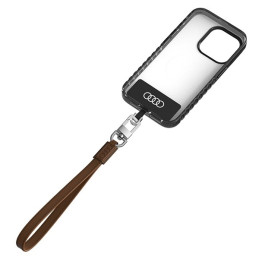 Audi odinis universalus dirželis per petį, 28 cm x 10 mm – rudas