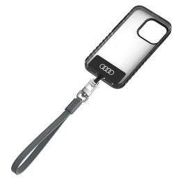 Audi odinis universalus dirželis per petį, 28 cm x 10 mm, pilkas