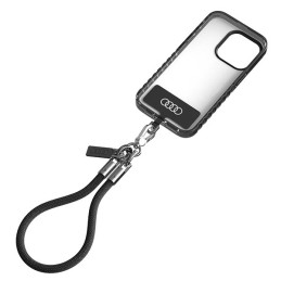 Audi dirželis per petį universalus, 28 cm x 8 mm – juodas
