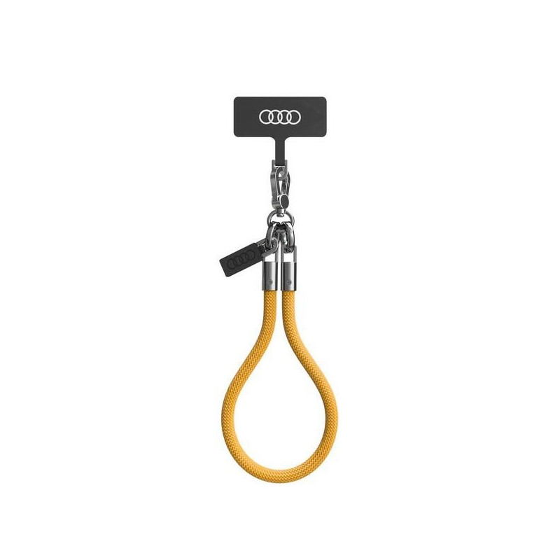 Audi universalus dirželis per petį, 28 cm x 8 mm – geltonas