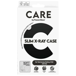 „CARE by PanzerGlass“ madingas dėklas, skirtas „Samsung Galaxy A16 / A16 5G“ – juodas