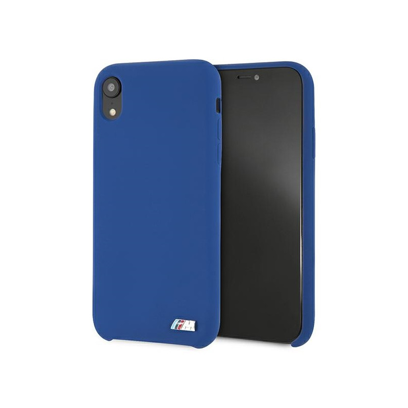 BMW silikoninis M kolekcijos iPhone XR dėklas – mėlynas