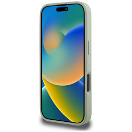 „Guess Grained Big 4G Logo Small Classic“ dėklas, skirtas „iPhone 16 Pro Max“ – žalias