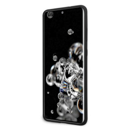 BMW silikoninis M kolekcijos dėklas, skirtas „Samsung Galaxy S20 Ultra“ – juodas