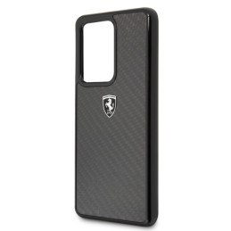 „Ferrari Carbon Heritage“ dėklas, skirtas „Samsung Galaxy S20 Ultra“ – juodas