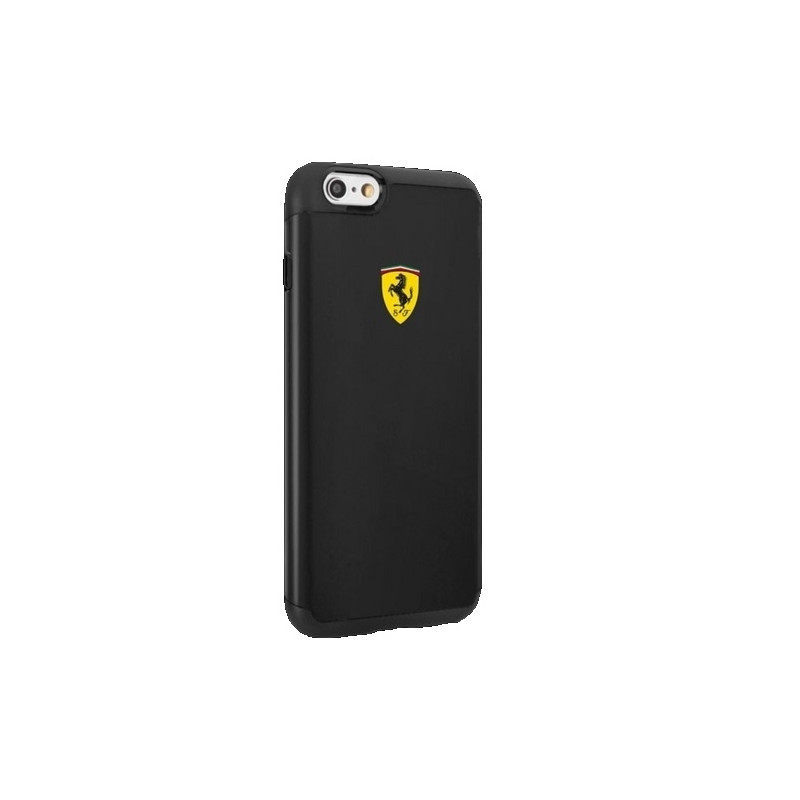„Ferrari“ smūgiams atsparus dėklas, skirtas „iPhone 6 / 6S“ - juodas