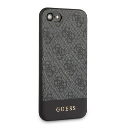„Guess 4G Stripe Collection“ dėklas, skirtas iPhone 7 / 8 / SE 2020 / SE 2022 - pilkas