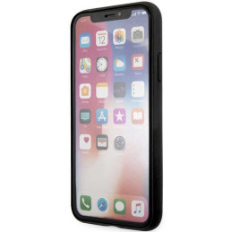 iPhone X/ XS dėklas „Guess 4G Big Metal Logo“ – pilkas