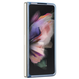„Guess 4G“ trikampio formos „Strass“ dėklas, skirtas „Samsung Galaxy Z Fold 5“ – mėlynas