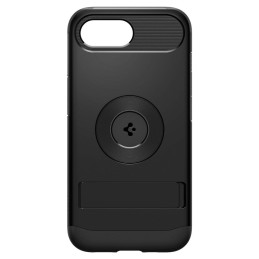 „Spigen Slim Armor MagSafe iPhone 16e“ dėklas – juodas