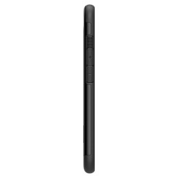 „Spigen Slim Armor MagSafe iPhone 16e“ dėklas – juodas