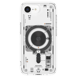 „Spigen Ultra Hybrid MagSafe“ dėklas, skirtas „iPhone 16e Neo One“ – skaidrus