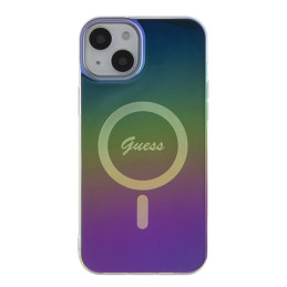 „Guess IML Iridescent MagSafe“ dėklas, skirtas „iPhone 15 / 14 / 13 6.1“ – daugiaspalvis