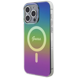 „Guess IML Iridescent MagSafe“ dėklas, skirtas „iPhone 15 Pro Max 6.7“ – daugiaspalvis