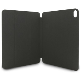 Karl Lagerfeld Saffiano magnetinis Karl & Choupette iPad Air 11" 2024 dėklas – juodas