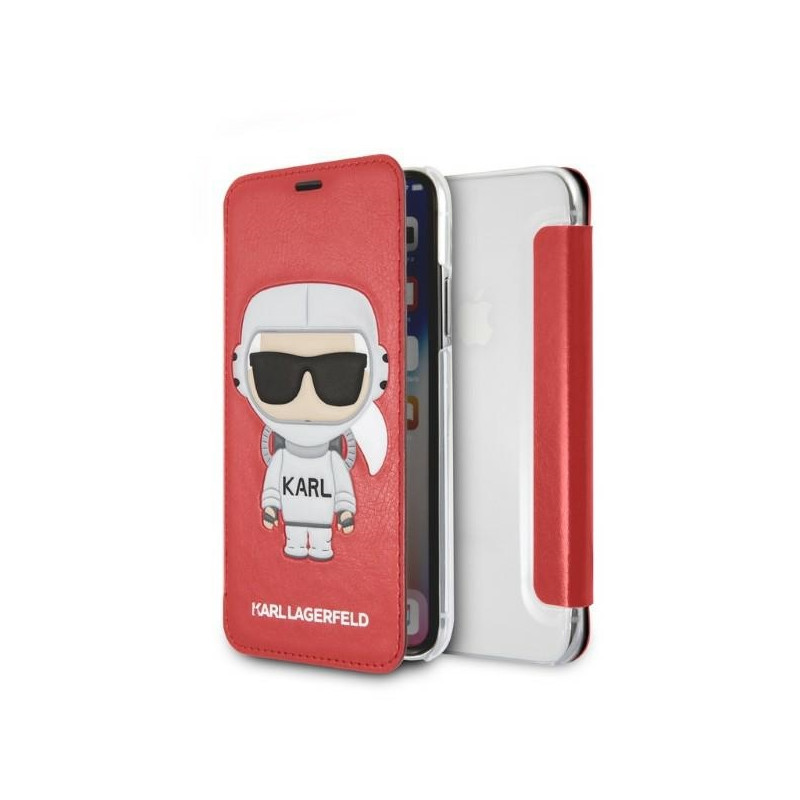 Karl Lagerfeld Karl Space Cosmonaut iPhone X/ XS dėklas – raudonas