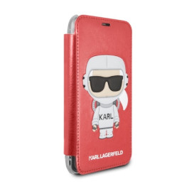 Karl Lagerfeld Karl Space Cosmonaut iPhone X/ XS dėklas – raudonas