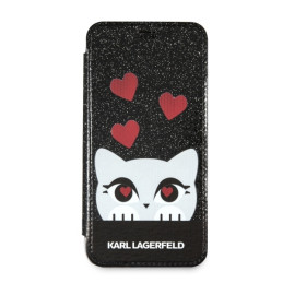 Karl Lagerfeld Valentine iPhone X/ Xs dėklas – juodas
