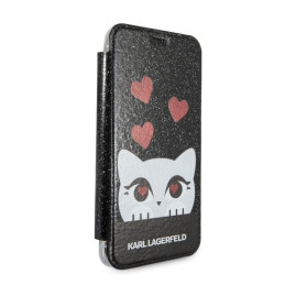 Karl Lagerfeld Valentine iPhone X/ Xs dėklas – juodas
